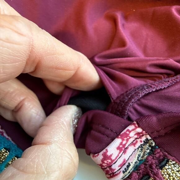 NWT La Blanca halter tankini and matching bottom swimwear. Size 16 - Picture 9 of 9